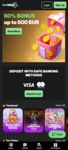 BetBlast sister sites mobile