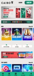 Caibo Casino sister sites mobile