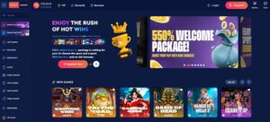 Celsius Casino sister sites homepage