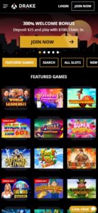 Drake Casino sister sites mobile