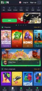 Elon Casino sister sites mobile