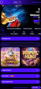 Eternal Casino sister sites mobile
