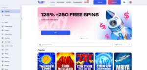 Glory Casino sister sites homepage