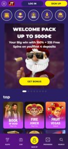 Jacktop Casino sister sites mobile