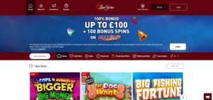Love Wins Casino sister sites homepage