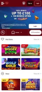 Love Wins Casino sister sites mobile