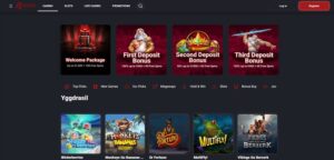 Riviera Casino sister sites homepage