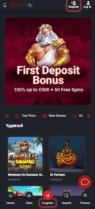 Riviera Casino sister sites mobile