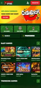 Sombrero Spins sister sites mobile