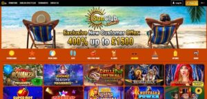 Mr Jones sister sites Sun Club Casino