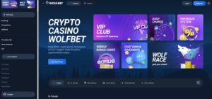 Wolf Bet sister sites homepage