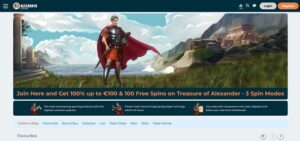 Alexander Casino sister sites homepage