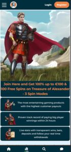 Alexander Casino sister sites mobile