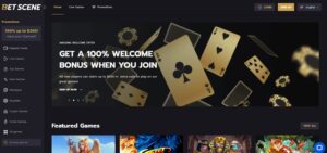 Bet Scene sister sites homepage