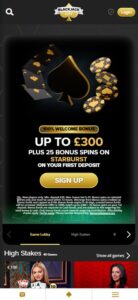 Blackjack City mobile screenshot