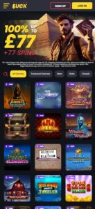 Casino Luck sister sites mobile