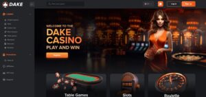 Dake Casino sister sites homepage
