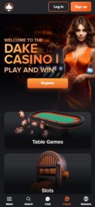 Dake Casino sister sites mobile