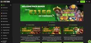 El Patron Casino sister sites homepage
