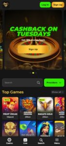 Goldhorns sister sites mobile