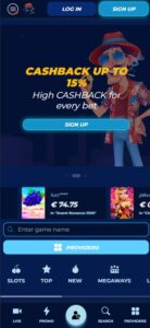 Gonza Bet mobile screenshot