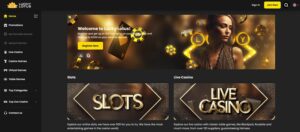 Lucky Lotus sister sites homepage