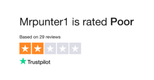 Mr Punter Trustpilot score