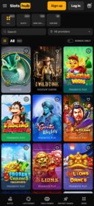 Slotshub sister sites mobile