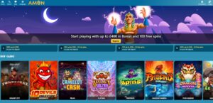 Ra Casino sister sites Amon Casino