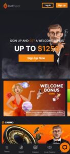 Betheat sister sites mobile