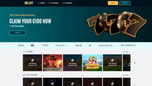Howzit Casino sister sites homepage