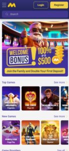 MoneyBet sister sites mobile