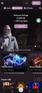 Mr Fortune sister sites mobile