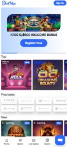 SlotNEO sister sites mobile