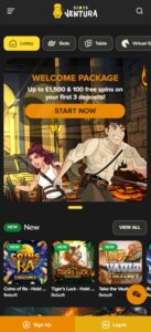 Slots Ventura mobile screenshot