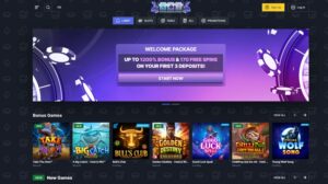Spins House sister sites homepage
