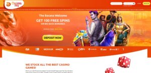 Bacana Play sister sites homepage