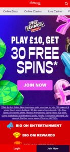 Bally Casino sister sites mobile