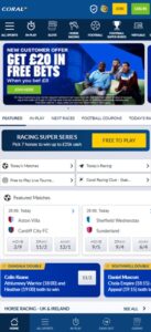 Coral sister sites mobile