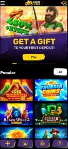 Crazy Star Casino sister sites mobile