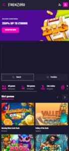 Frenzino sister sites mobile