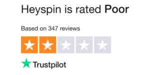 HeySpin Trustpilot
