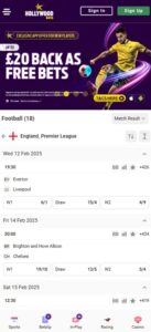 Hollywood bets sister sites mobile