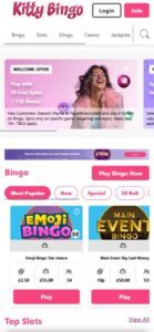 Kitty Bingo sister sites mobile