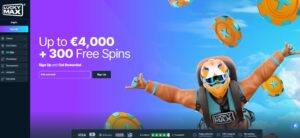 Lucky Max sister sites homepage