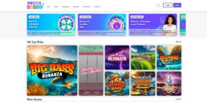 Mecca Bingo sister sites Mecca Games