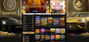 Mega Riches Casino sister sites homepage