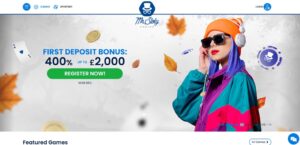 Mr Sloty sister sites homepage