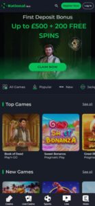 National Bet sister sites mobile