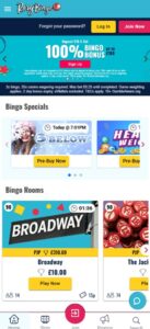 Rosy Bingo sister sites mobile